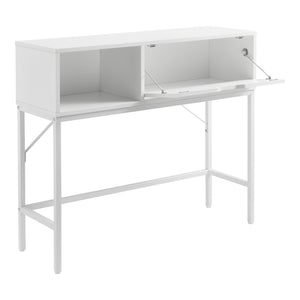 Tavolo Consolle Tranemo con Scomparti - Vari Colori [en.casa]