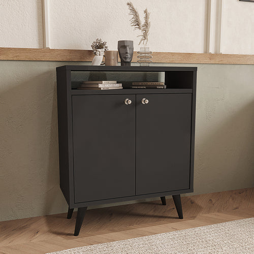 Mobiletto laterale Malung 75x60x30cm in diversi colori [en.casa] - premiumXL