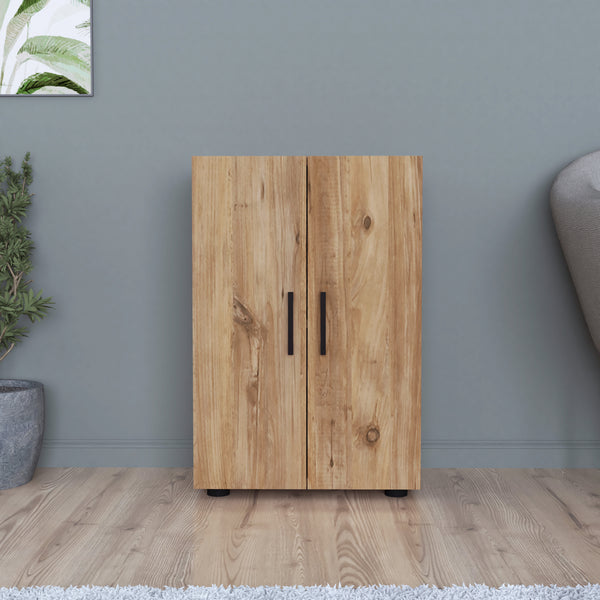 Armadio a 2 Ante Armadio Stretto con Ripiani Mobile per Guardaroba Armadio da Ingresso Corridoio - Vari colori e misure [en.casa] 