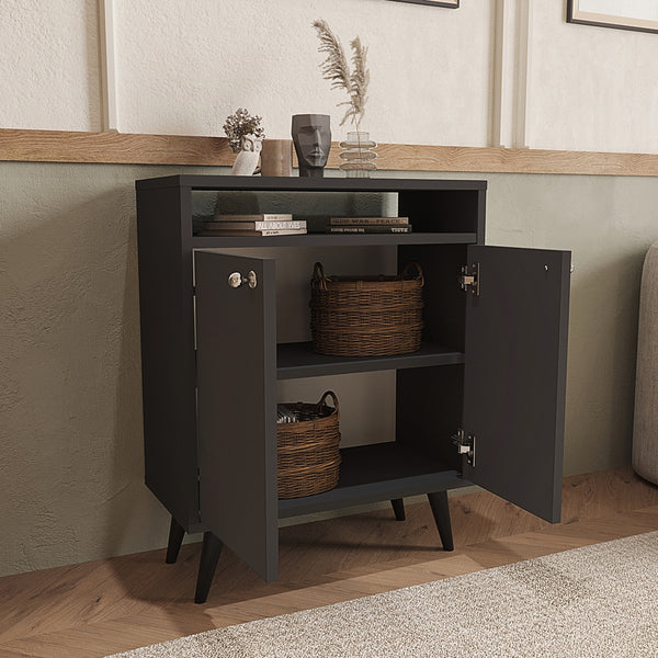 Credenza Malung Armadietto con 2 Ante e Scomparto 75 x 60 x 30 cm - Vari Colori [en.casa]