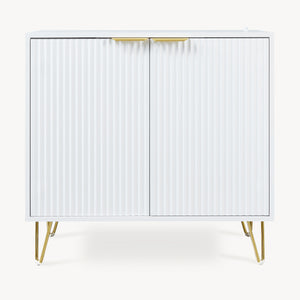 Credenza Multiuso Trondi Mobile Contenitore a 2 Ante 75 x 80 x 40 cm [en.casa]