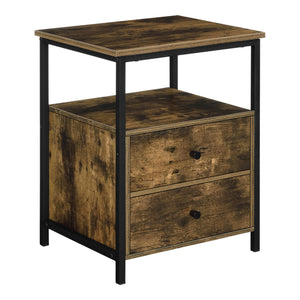 Tavolino Alstahaug con scomparti a sportello 59x45x40cm [en.casa]