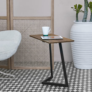 Tavolino Laterale da Divano 'Kalundborg' con Piano Quadrato - Vari Colori [en.casa] 