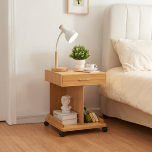 Tavolino Jokkmokk 56,5x43x43 cm bambù [en.casa] - premiumXL