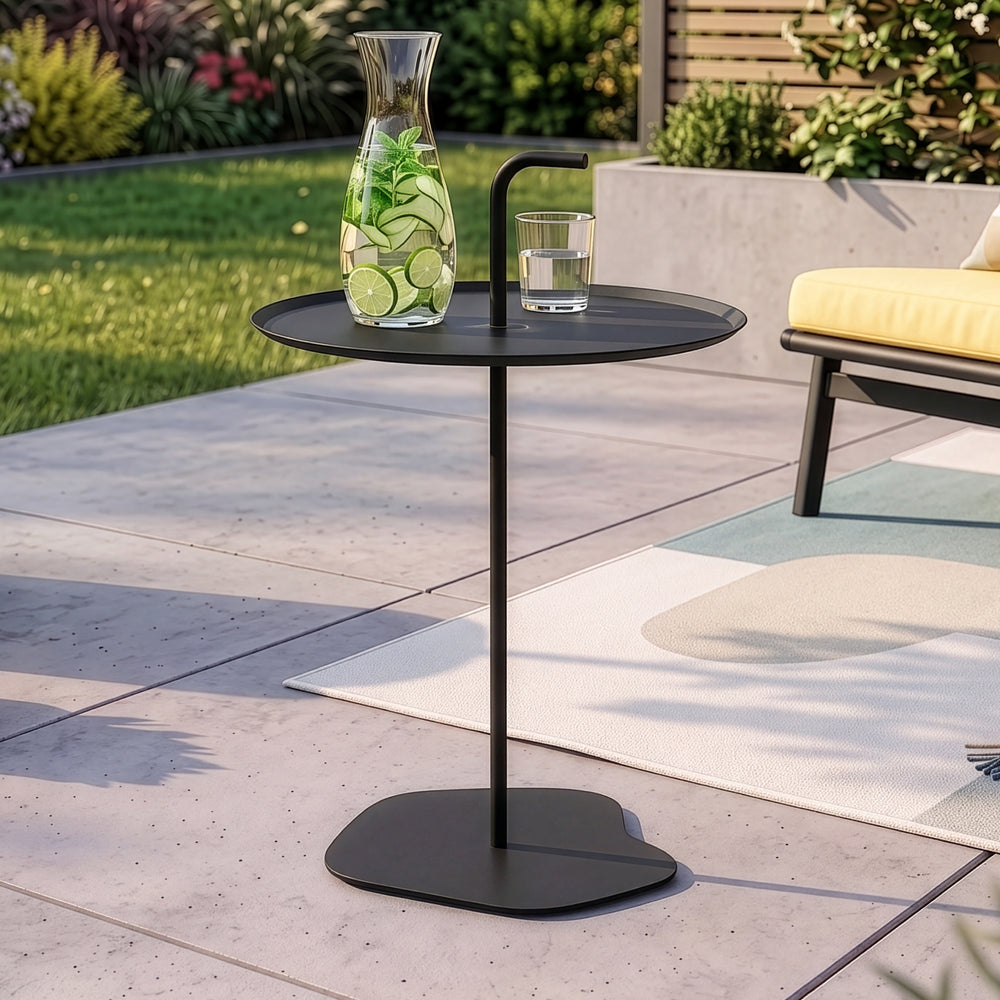 Tavolino Rotondo da Giardino Calimera con Manico casa.pro