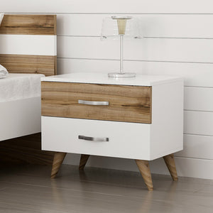 Comodino Allerød 51x60x37cm in vari colori [en.casa]