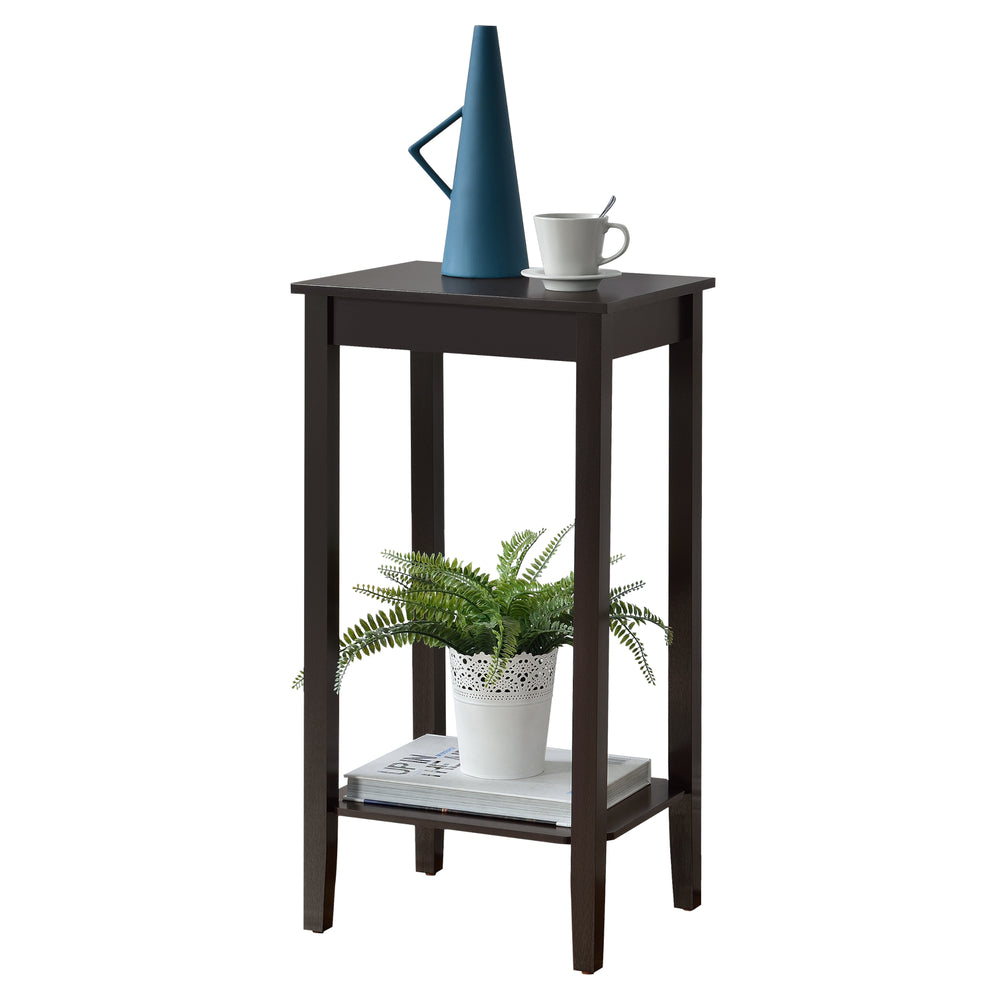 Tavolino Thun 74x38x30 cm MDF color caffè en.casa - premiumXL
