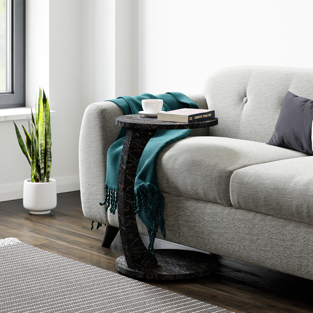 Beistelltisch Holeby 56 x Ø 38 cm [en.casa] - premiumXL