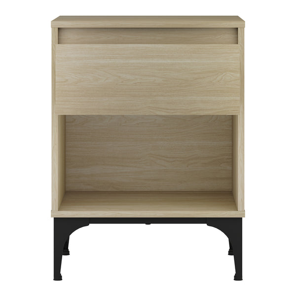 Tavolino Laterale Kistiandi Comodino con Cassetto 62 x 46 x 40 cm [en.casa]