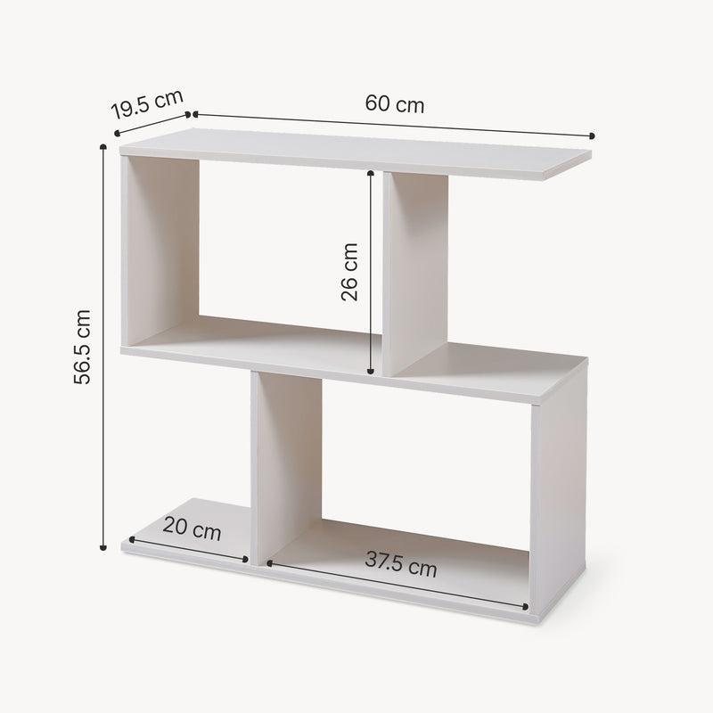 Schizzo in scala Tavolino a Consolle Koxjö da Divano 57 x 60 x 20 cm [en.casa]