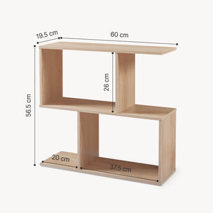 Tavolino a Consolle Koxjö da Divano 57 x 60 x 20 cm [en.casa]