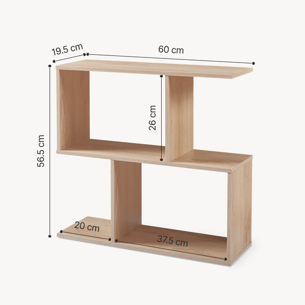 Tavolino a Consolle Koxjö da Divano 57 x 60 x 20 cm [en.casa]