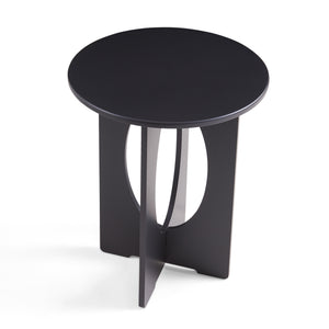 Tavolino Laterale Podeldsvin con Piano Rotondo 49 x Ø40 cm [en.casa]