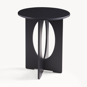 Tavolino Laterale Podeldsvin con Piano Rotondo 49 x Ø40 cm [en.casa]
