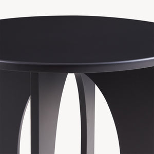 Tavolino Laterale Podeldsvin con Piano Rotondo 49 x Ø40 cm [en.casa]