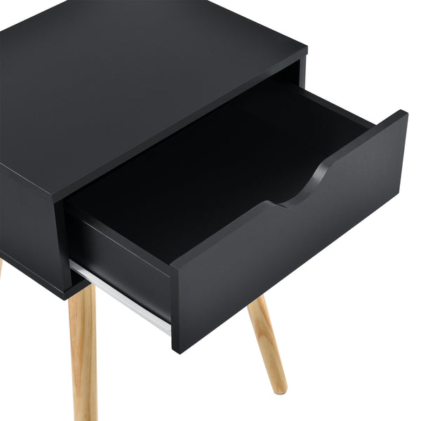 Comodino Tavolino Laterale Sörby con Cassetto [en.casa]