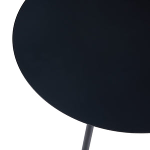 Tavolino Sula in metallo nero in varie dimensioni [en.casa]