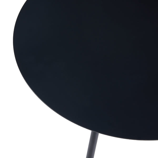 Tavolino Sula in metallo nero in varie dimensioni [en.casa]