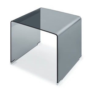 Tavolino da Salotto Varlofrek in Vetro 50 x 50 x 50 cm [en.casa]