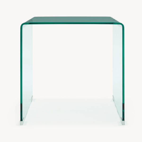 Tavolino da Salotto Varlofrek in Vetro 50 x 50 x 50 cm [en.casa]