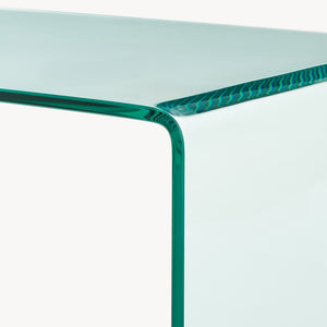 Tavolino da Salotto Varlofrek in Vetro 50 x 50 x 50 cm [en.casa]
