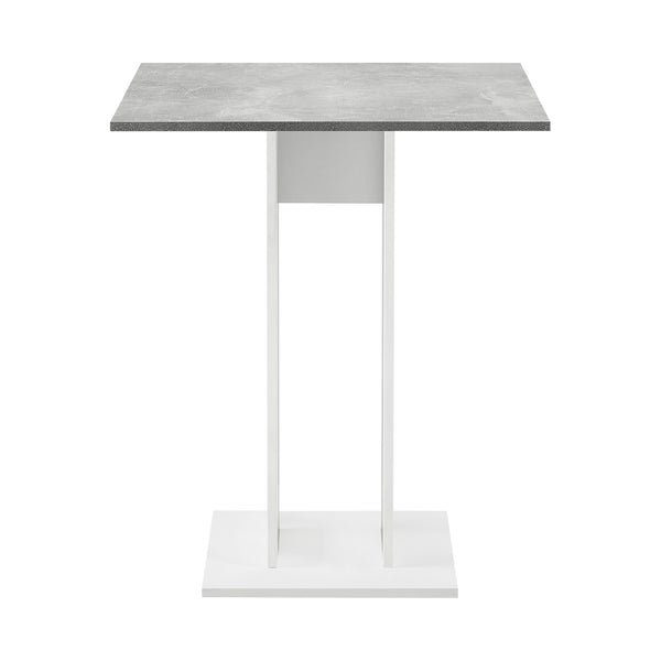 Tavolo Quadrato Lindesnes da Cucina Pranzo Bar 65 x 65 x 78 cm [en.casa]