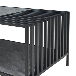 Tavolino da salotto Pärghos 120x60x45 cm [en.casa]