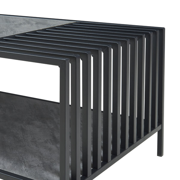 Tavolino da salotto Pärghos 120x60x45 cm [en.casa]