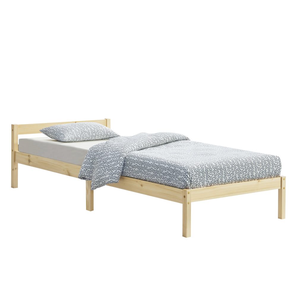 Letto in legno Nakkila vari colori e misure en.casa - premiumXL