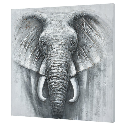 [art.work] Quadro murale dipinto a mano su tela incl. cornice barella