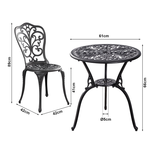 Set bistro Lupsam 3 pz. [casa.pro]