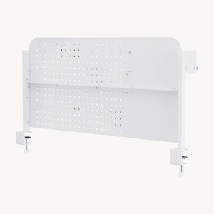 Organizer da scrivania da agganciare Sauda 114x68 cm acciaio [en.casa]