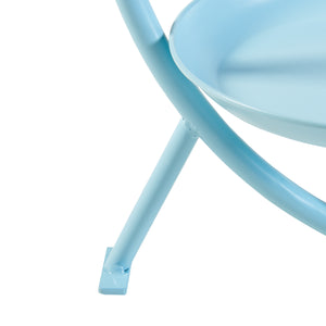 Stand Portapiante Aalten  con 2 Piani Portavasi [en.casa] 