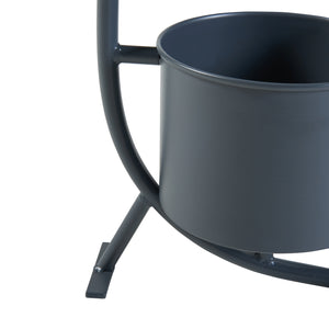 Porta fiori Almelo 63x29x21cm Metallo [en.casa]