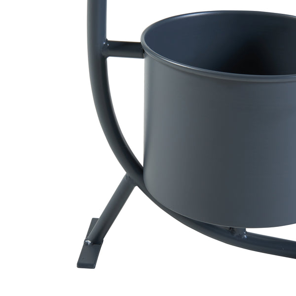 Porta fiori Almelo 63x29x21cm Metallo [en.casa]