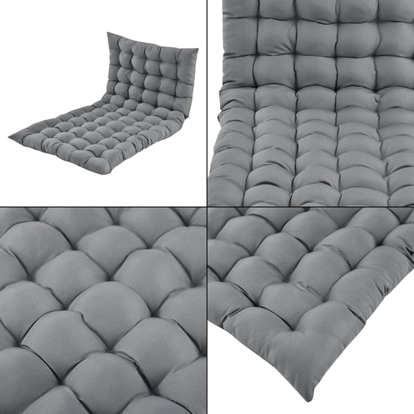 Cuscino da Pavimento per Meditazione / Lettura / Relax 120 x 60 cm Cuscino da Terra per Sedersi / Sdraiarsi - Imbottito e Trapuntato - Uso Interno - Vari Colori