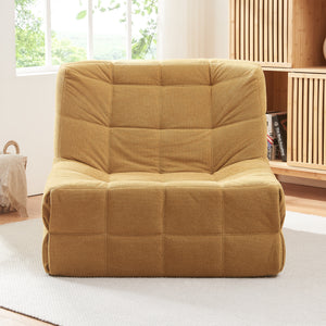 Poltrona Bassa Imbottita Koskyvn Senza Braccioli 75 x 90 x 100 cm [en.casa]