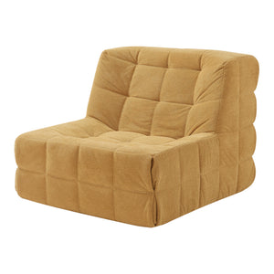 Poltrona Bassa Imbottita Koskyvn Senza Braccioli 75 x 90 x 100 cm [en.casa]