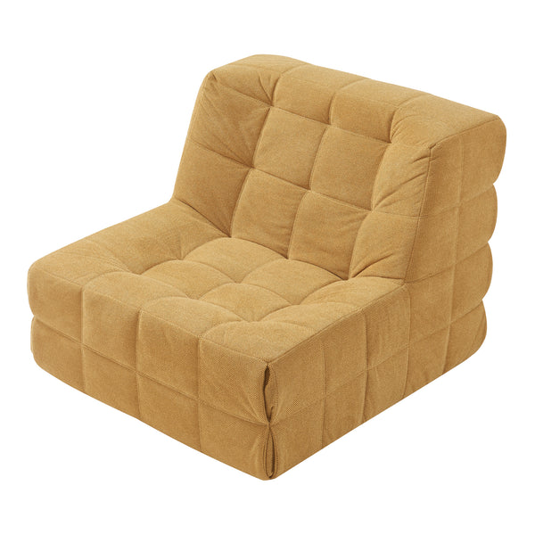 Poltrona Bassa Imbottita Koskyvn Senza Braccioli 75 x 90 x 100 cm [en.casa]