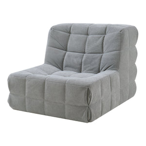 Poltrona Bassa Imbottita Koskyvn Senza Braccioli 75 x 90 x 100 cm [en.casa]