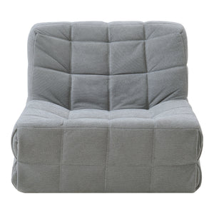 Poltrona Bassa Imbottita Koskyvn Senza Braccioli 75 x 90 x 100 cm [en.casa]