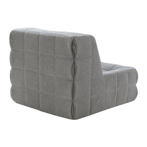 Poltrona Bassa Imbottita Koskyvn Senza Braccioli 75 x 90 x 100 cm [en.casa]