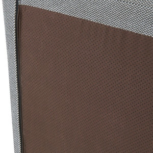 Poltrona Bassa Imbottita Koskyvn Senza Braccioli 75 x 90 x 100 cm [en.casa]