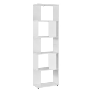 Libreria Aneby 159x45x24cm con 5 ripiani diverse colorazioni [en.casa]