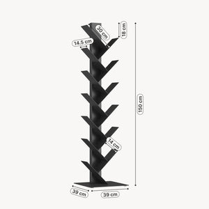 Libreria Eksjö a Forma di Albero Scaffale da Terra [en.casa]