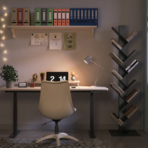 Libreria Eksjö a Forma di Albero Scaffale da Terra [en.casa]