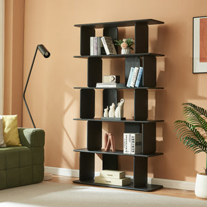 Libreria Gäljami con Ripiani Aperti [en.casa]