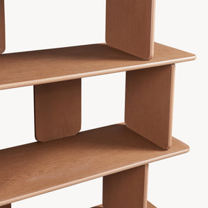 Libreria Gäljami con Ripiani Aperti [en.casa]