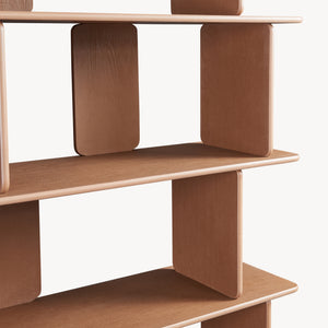 Libreria Gäljami con Ripiani Aperti [en.casa]