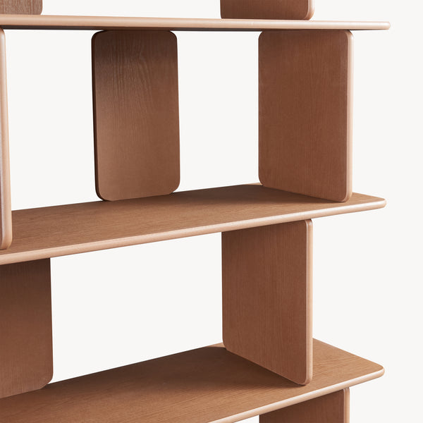 Libreria Gäljami con Ripiani Aperti [en.casa]